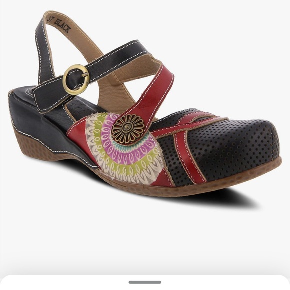 NEW L’Artiste Women's Leather Parkway Mary Jane Flat. Size 37/US 6.5 - Picture 3 of 13